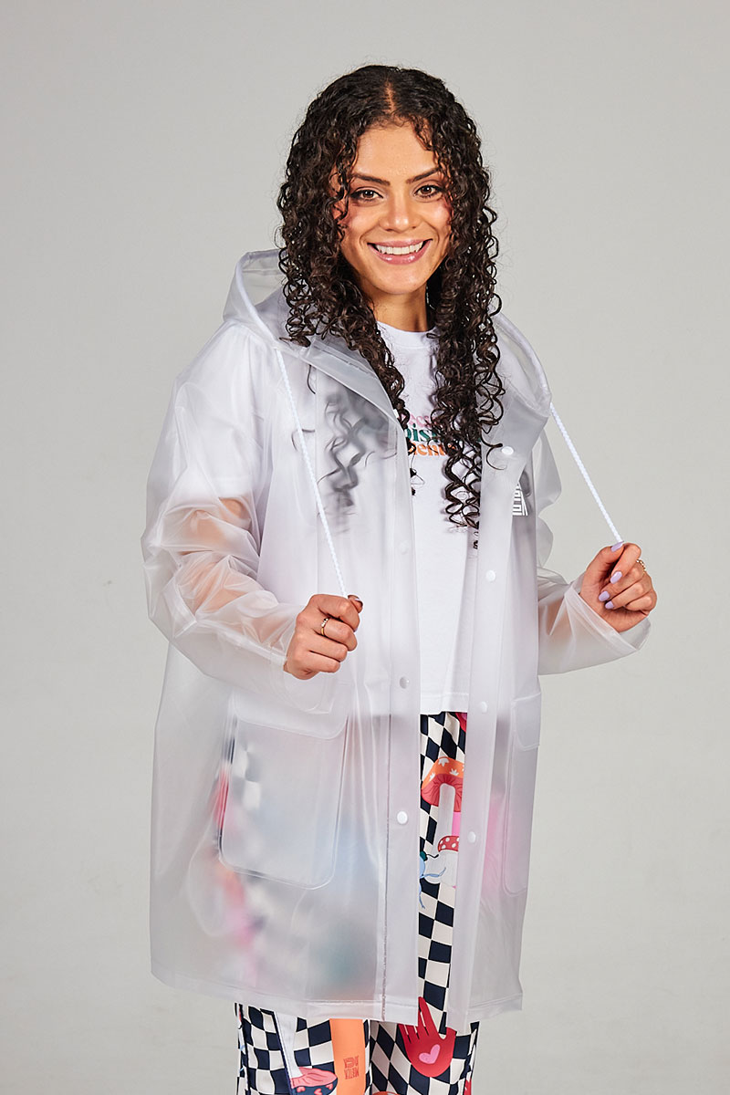 Capa Lluvia Transparente Rain