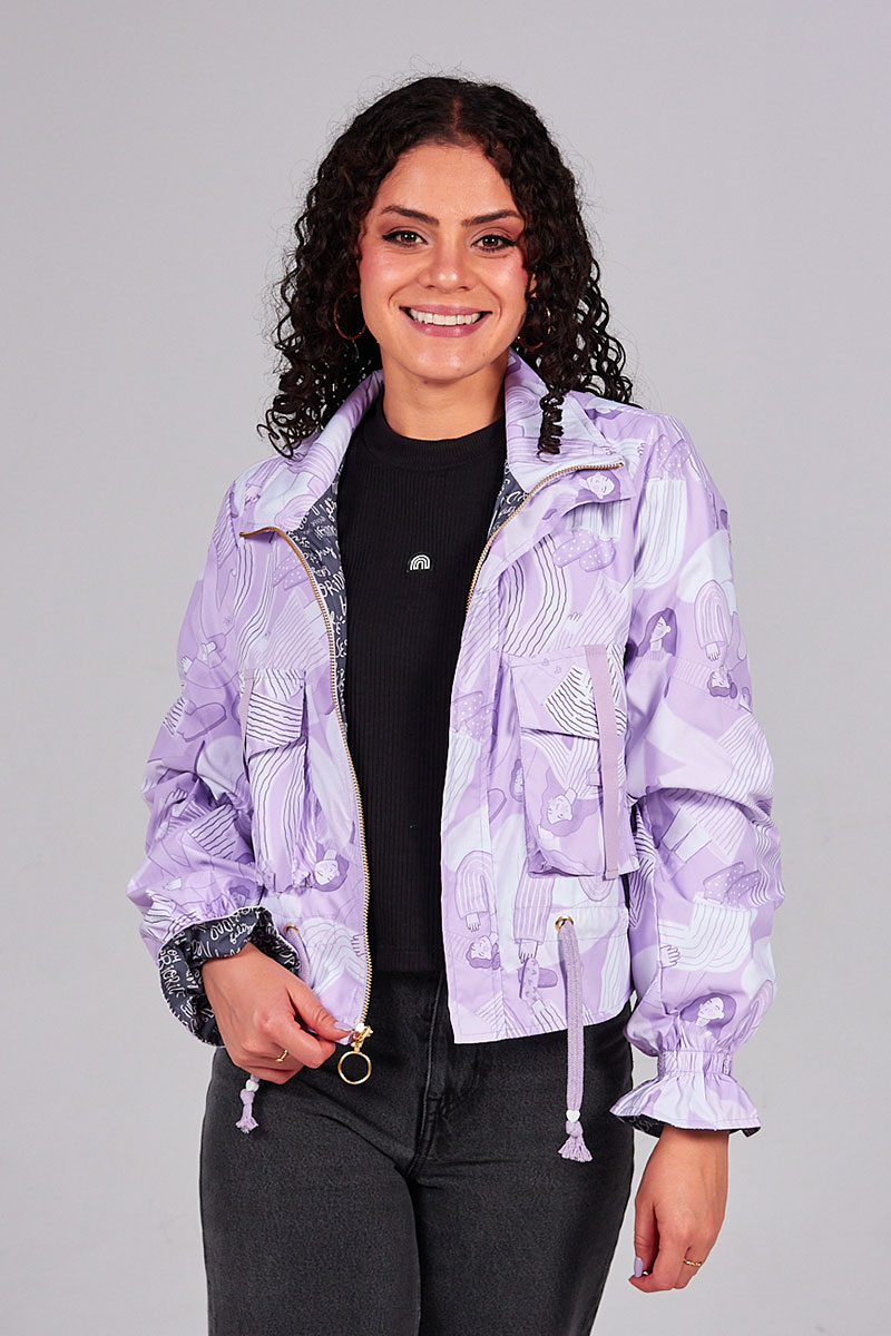 Sunset Jacket Renacer Lila