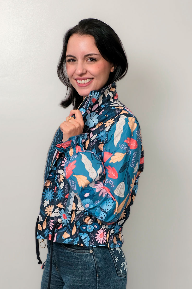 Sunset Jacket Azul Blossom