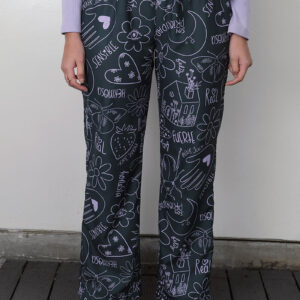 Funky Pant Verde Floración
